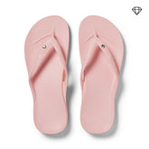 Arch Support Flip Flops - Classic - Crystal Pink